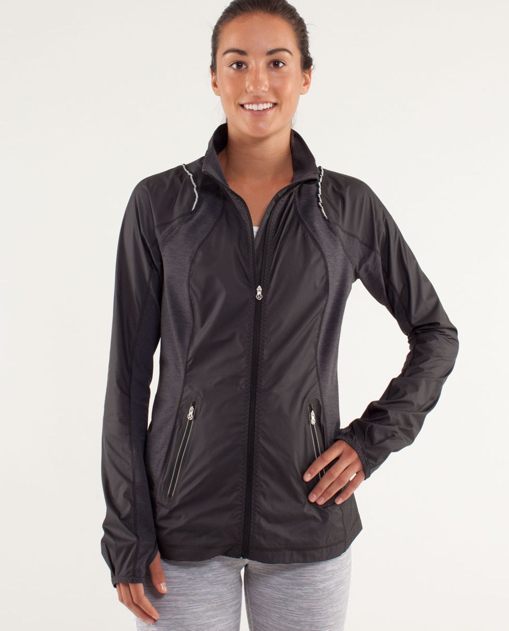 Lululemon Run:  Nothin' But Run Jacket - Black