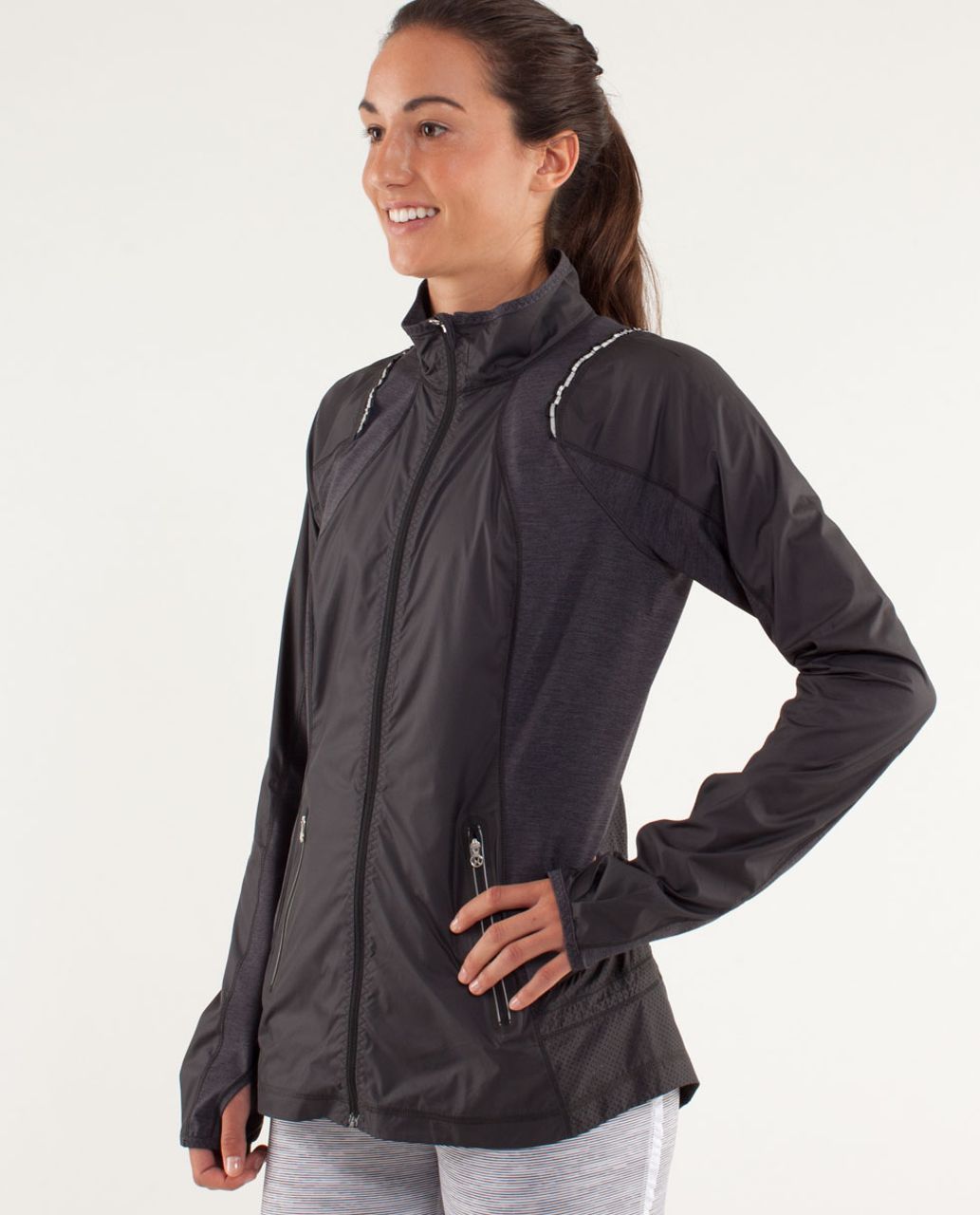 Lululemon Run:  Nothin' But Run Jacket - Black