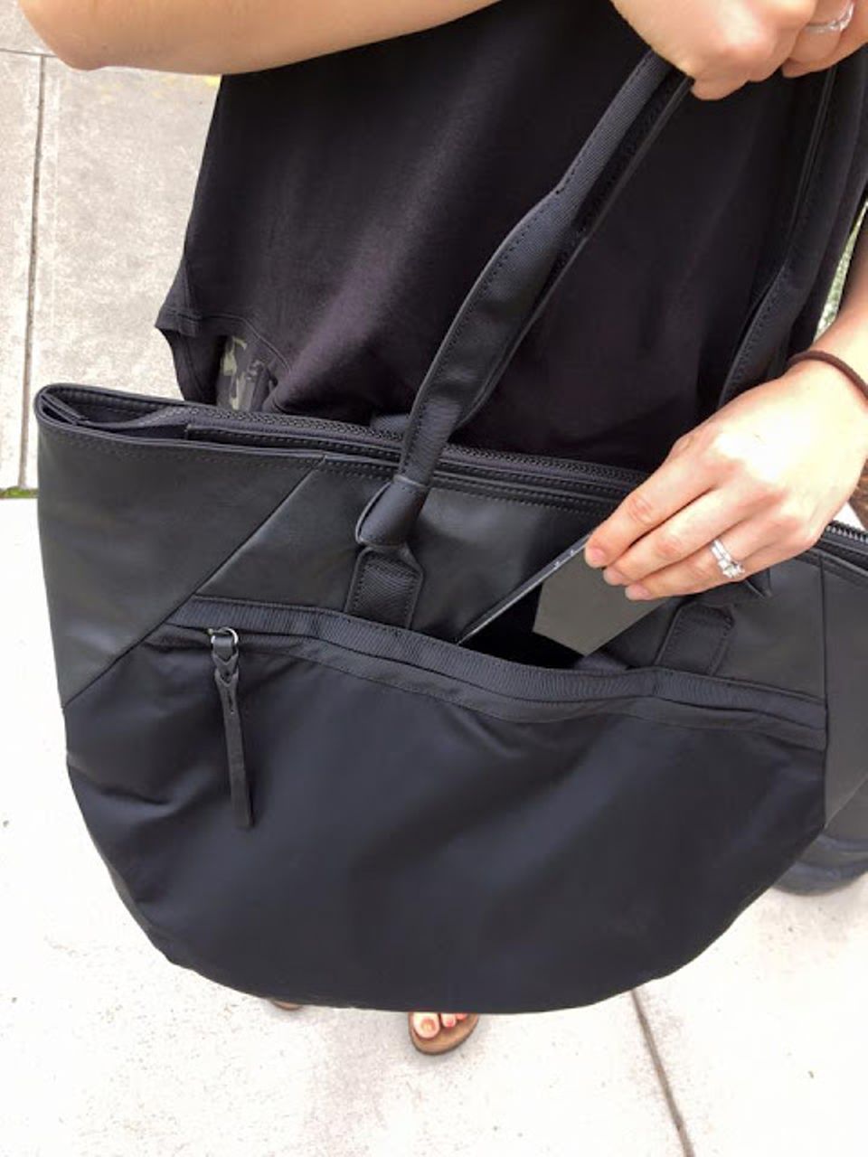 Lululemon Free To Be Bag - Black (First Release) - lulu fanatics