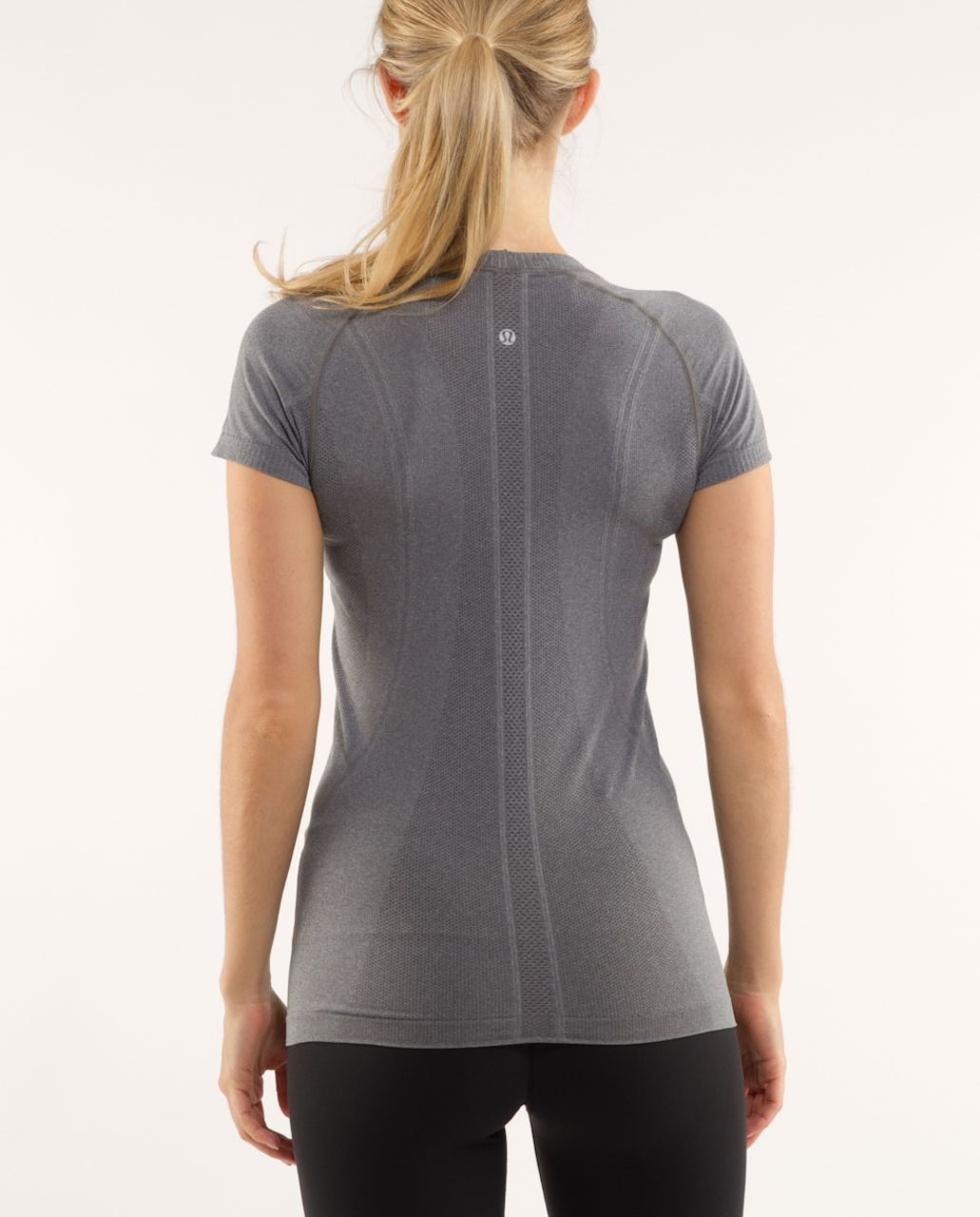 Lululemon Run:  Swiftly Tech Short Sleeve - Dark Classic Sport Grey