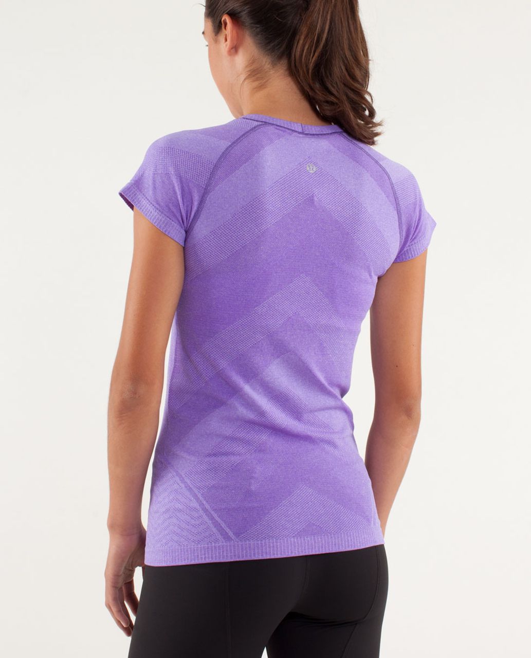 Lululemon Run: Swiftly Tech Short Sleeve - Power Purple - lulu fanatics