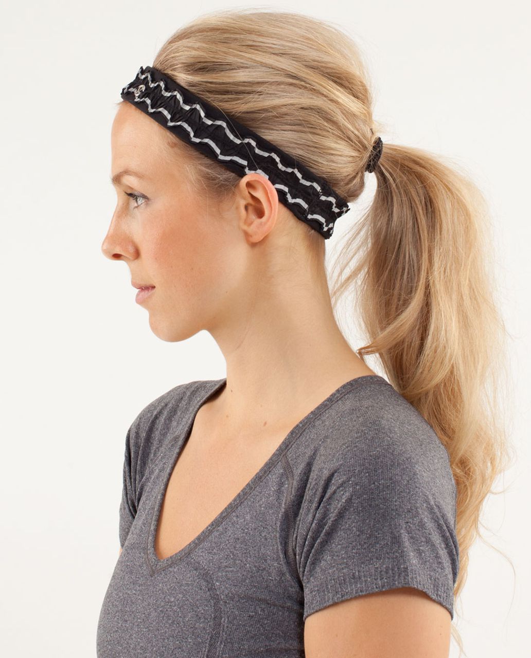 Lululemon See Me Run Headband - Black - lulu fanatics