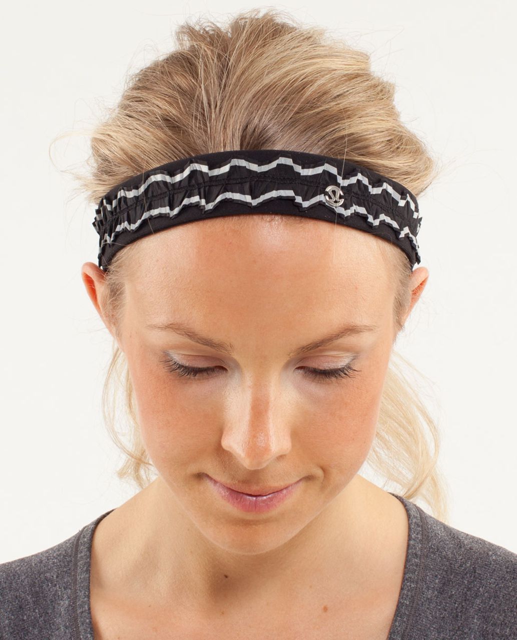 Lululemon See Me Run Headband - Black - lulu fanatics