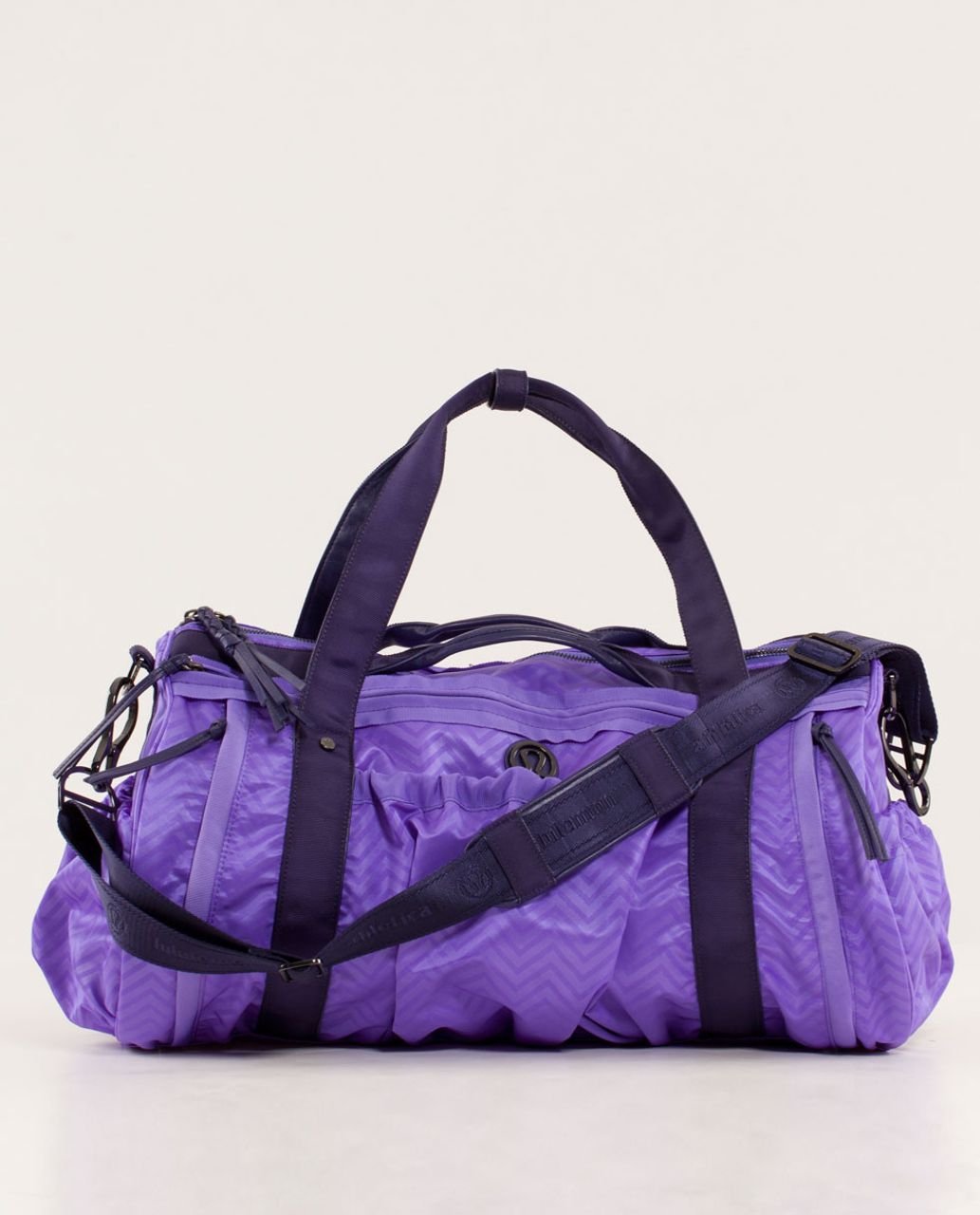 Lululemon Keep On Running Duffel - Squiggle Emboss Power Purple