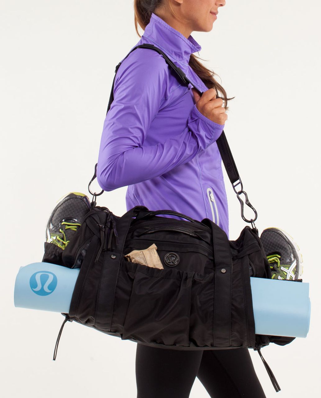 Lululemon Keep On Running Duffel - Black