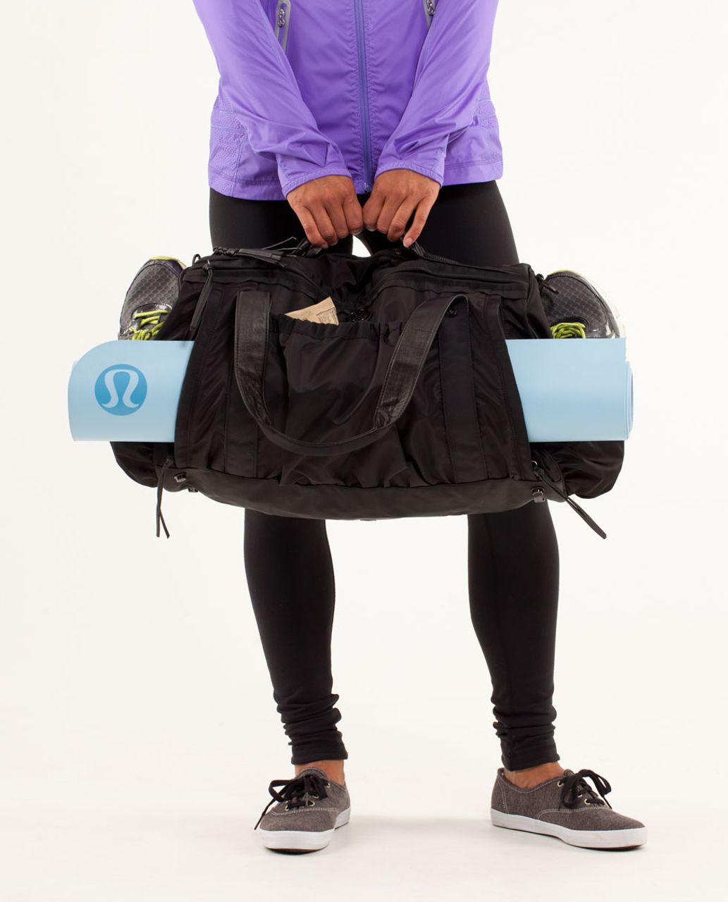 Lululemon Keep On Running Duffel - Black