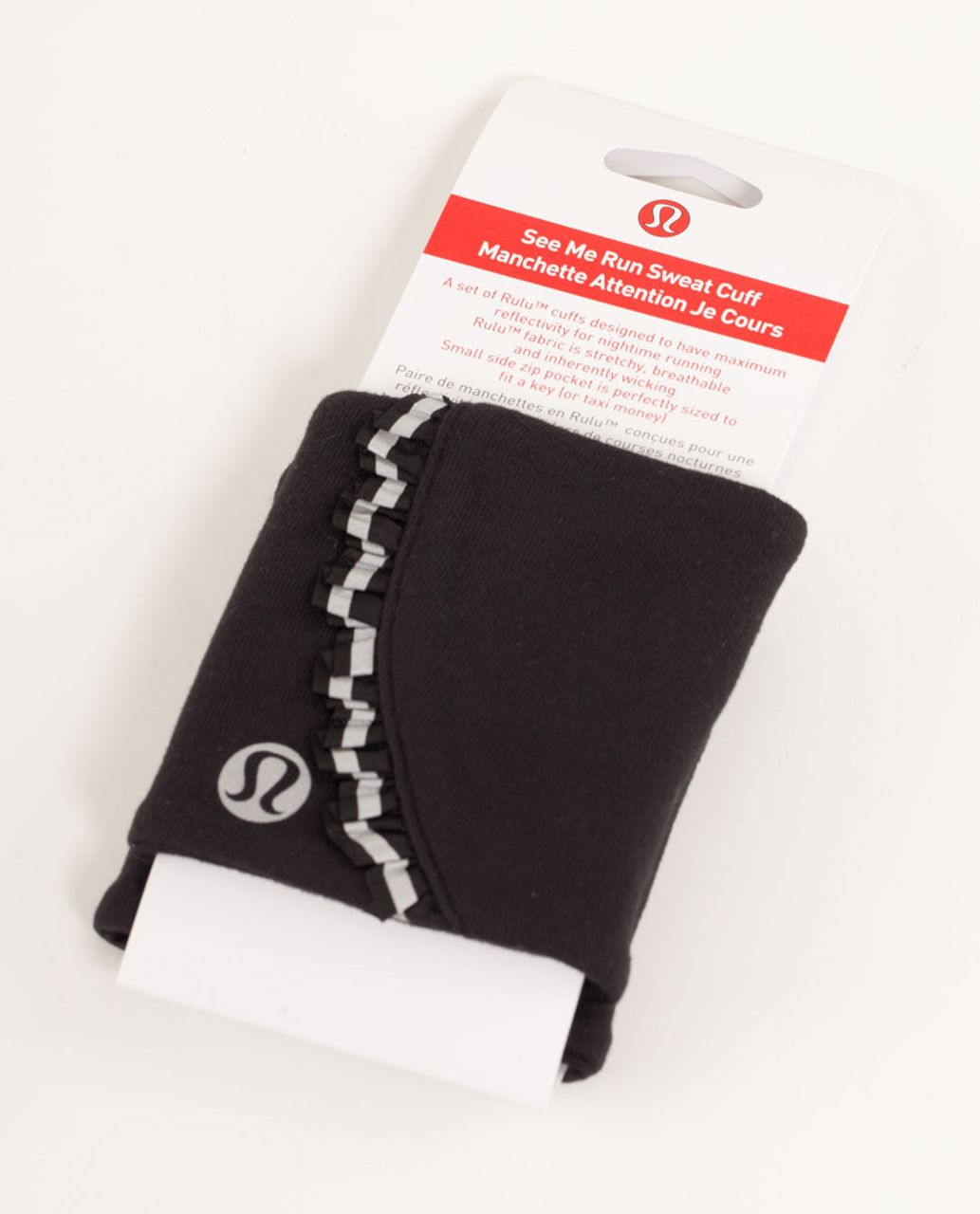 Lululemon See Me Run Sweat Cuff - Black