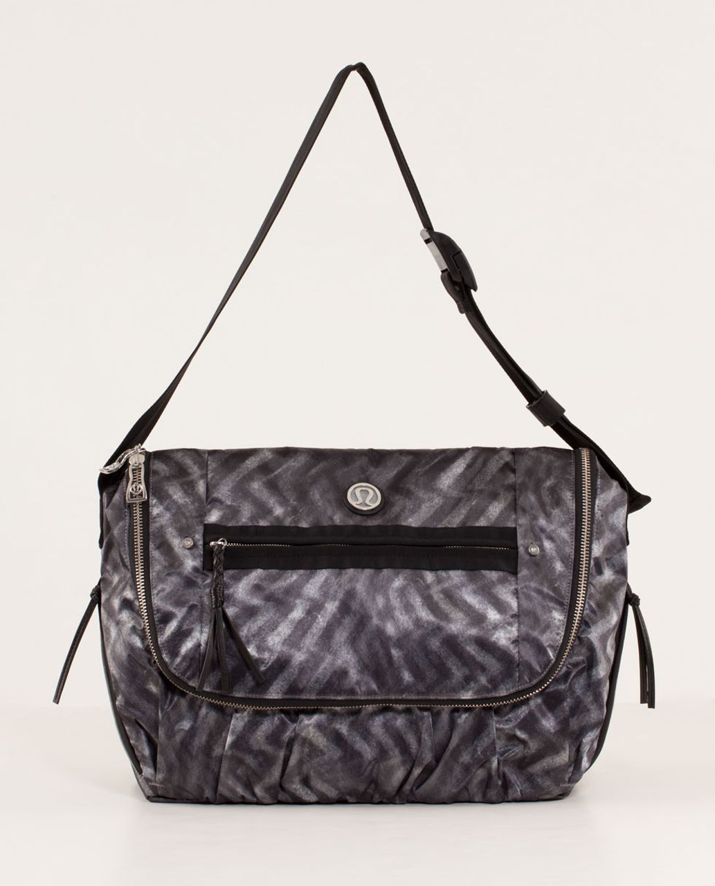 Lululemon Yoga Moto Messenger - Black - lulu fanatics