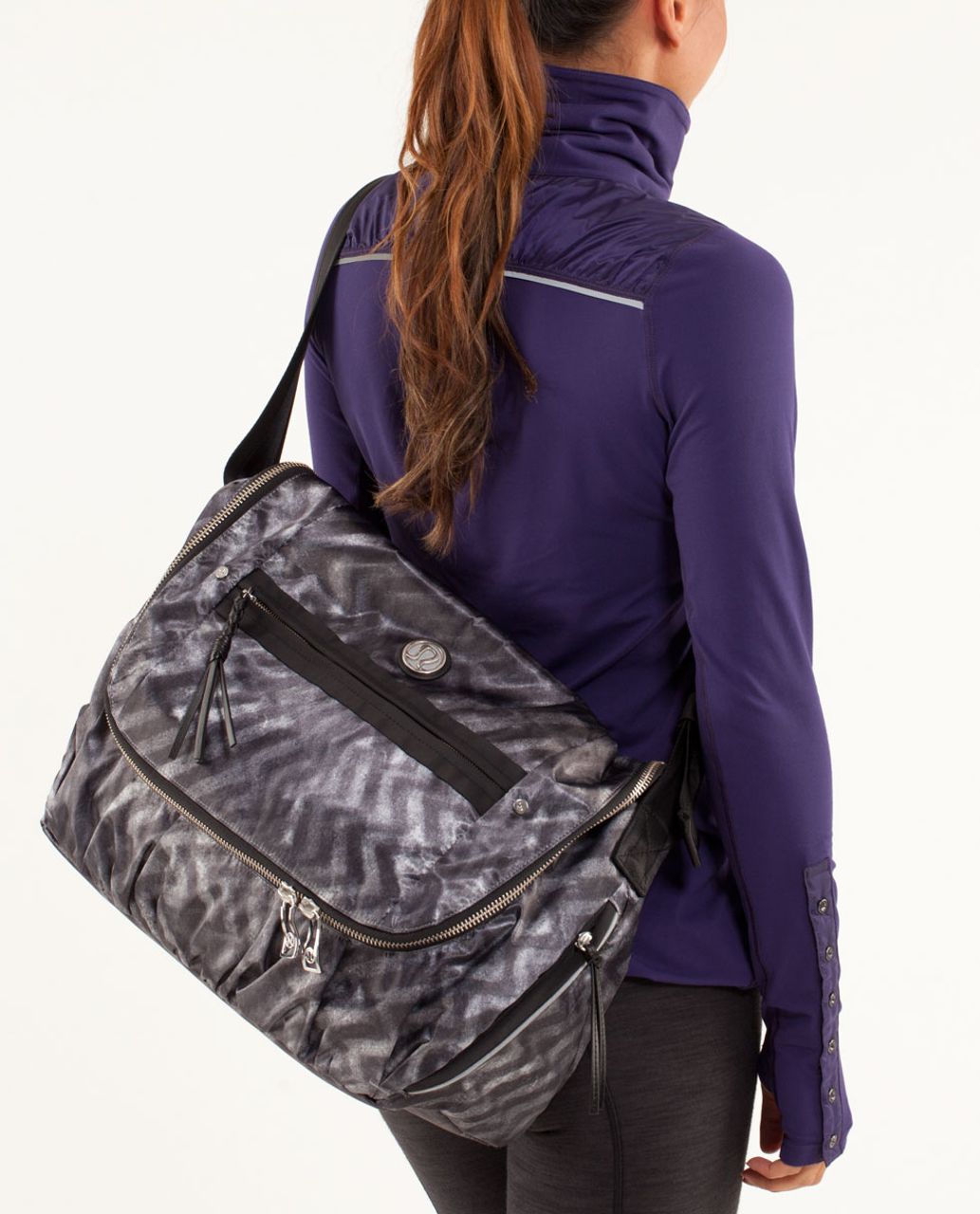 Lululemon Yoga Moto Messenger - Blazer Print