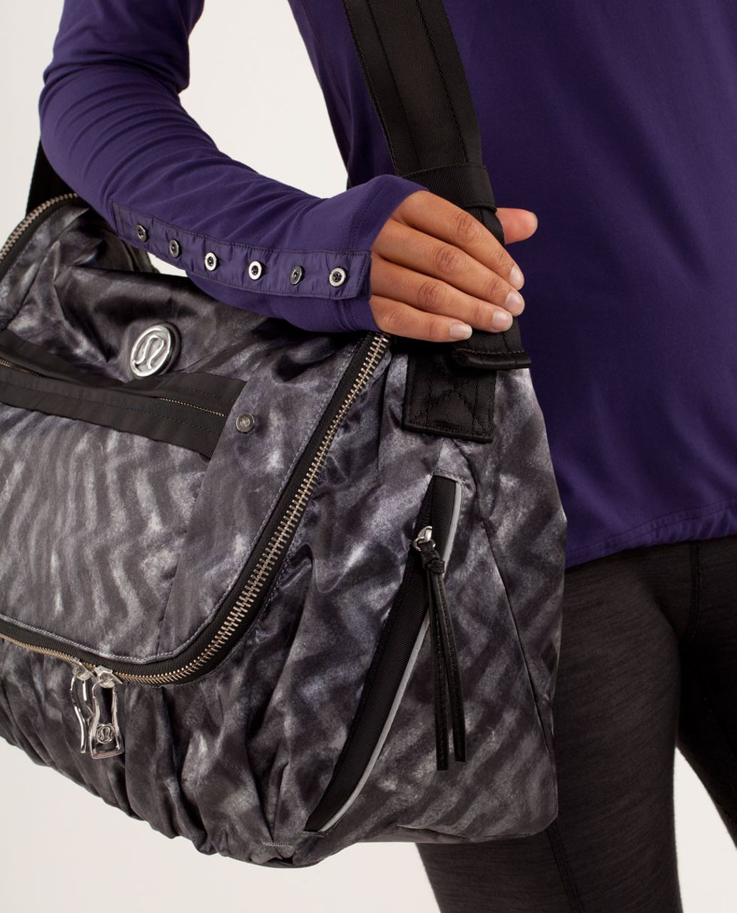 Lululemon Yoga Moto Messenger - Blazer Print