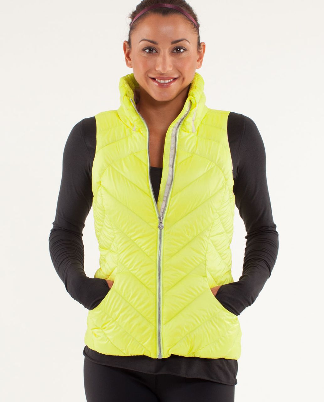 Lululemon Down Town Vest - Split Pea