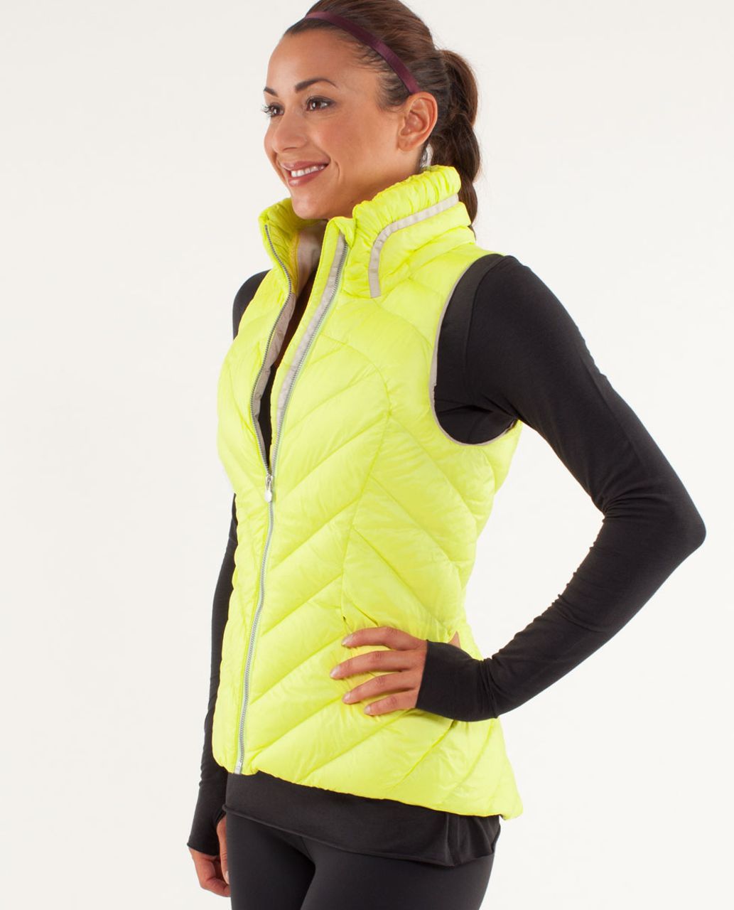 Lululemon Down Town Vest - Split Pea