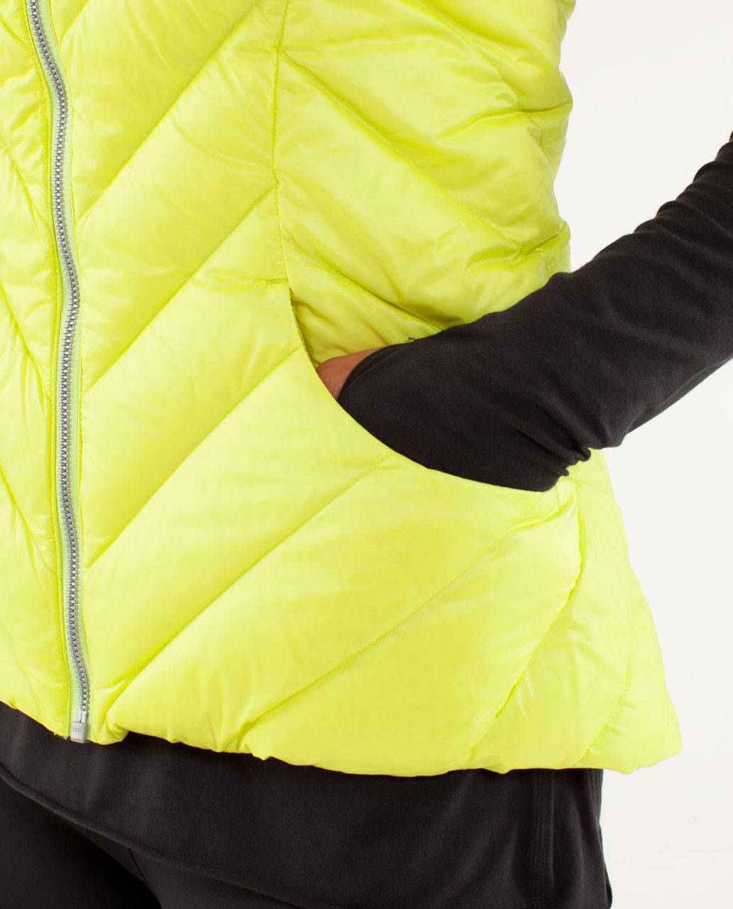 Lululemon Down Town Vest - Split Pea