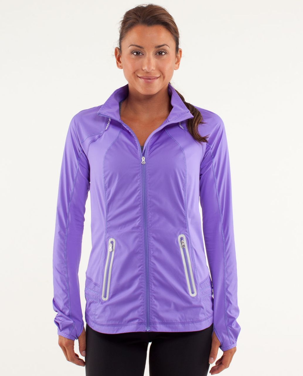 Lululemon Run:  Nothin' But Run Jacket - Power Purple