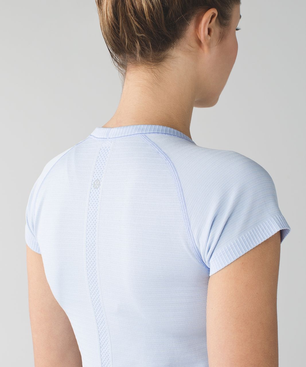 Lululemon Swiftly Tech Short Sleeve Crew - Heathered Chalk