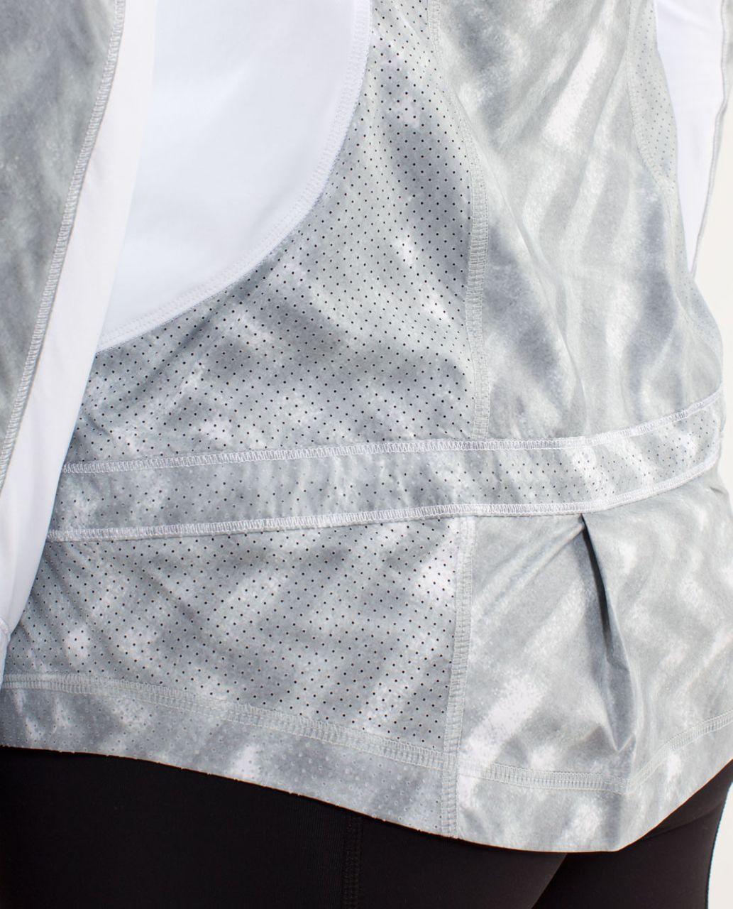 Lululemon Run:  Nothin' But Run Jacket - Blazer Print / White