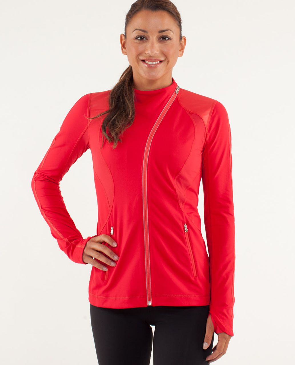 Lululemon Run:  Track Time Jacket - Currant