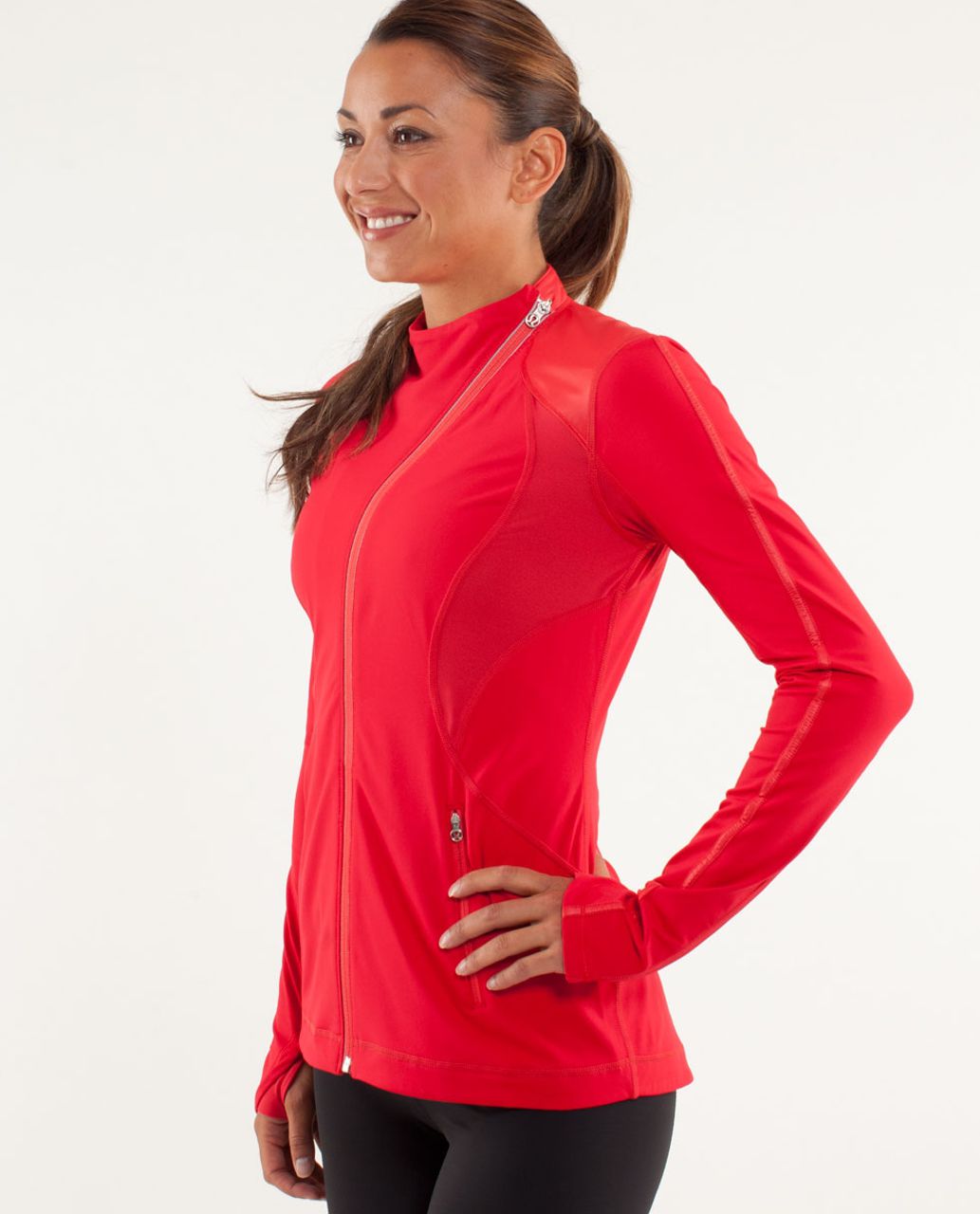 Lululemon Run:  Track Time Jacket - Currant