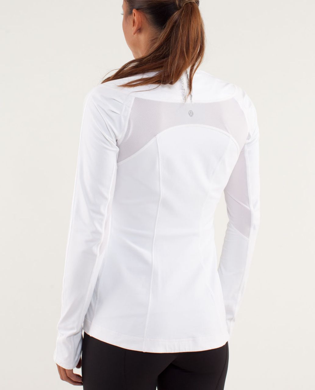 Lululemon Run: Track Time Jacket - White - lulu fanatics