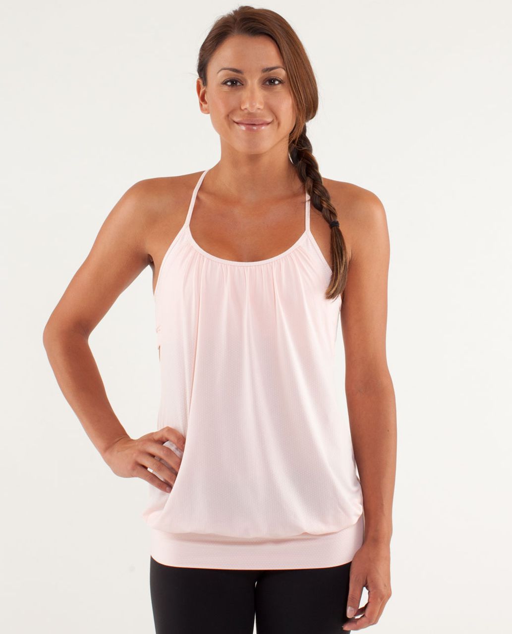 Lululemon No Limits Tank - Pretty Pink / Tonka Stripe Pretty Pink / Heathered Pretty Pink