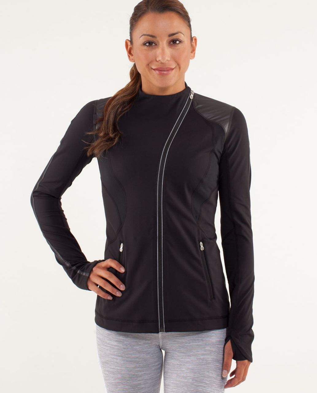 Lululemon Run:  Track Time Jacket - Black