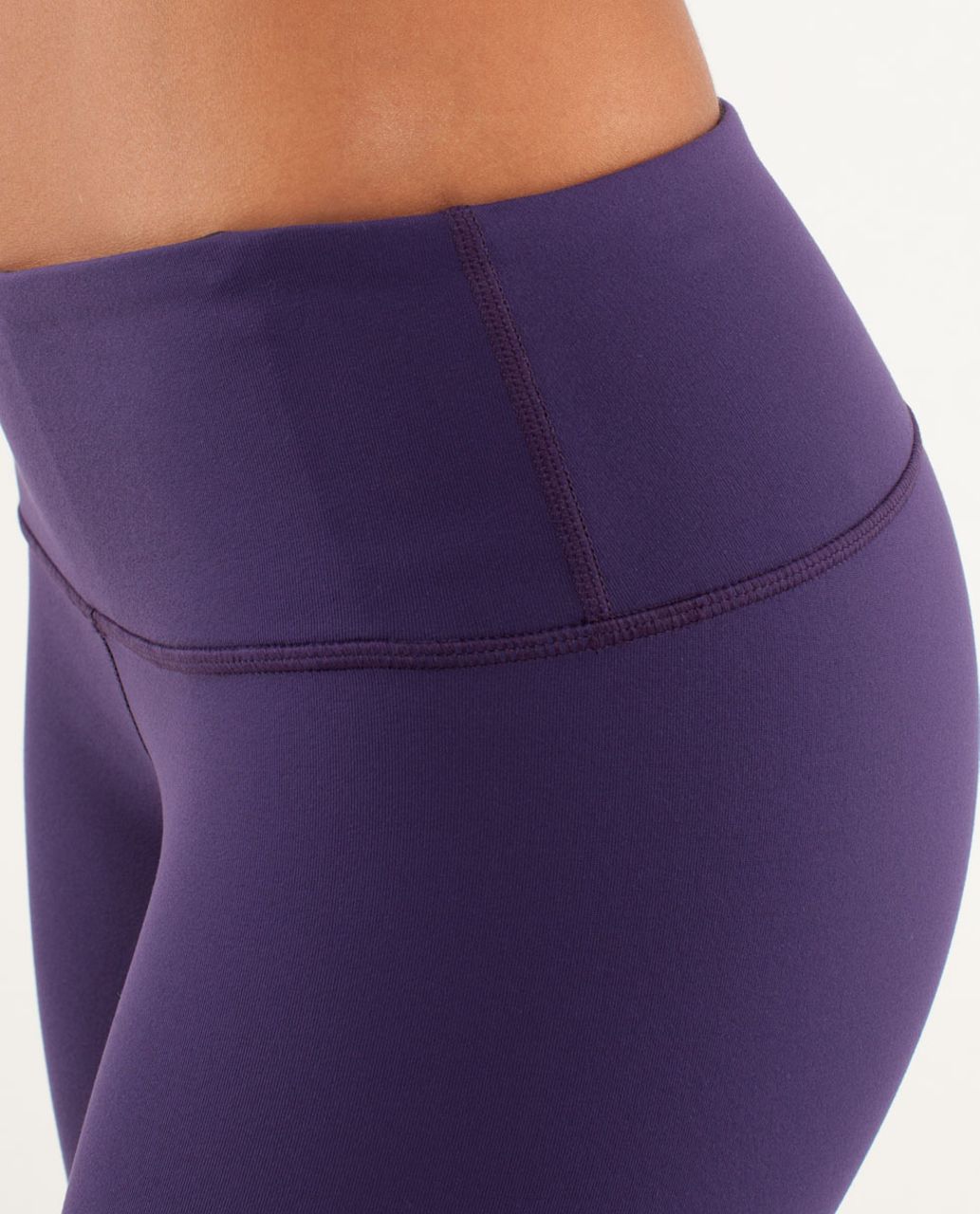 Lululemon Wunder Under Crop *Reversible - Dense Purple / Black