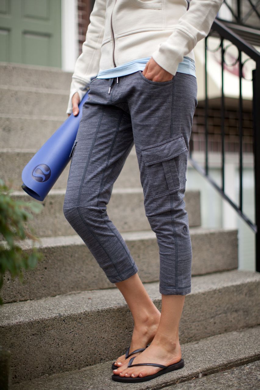 Lululemon Carry And Go Pant - Commuter Denim Fossil Coal