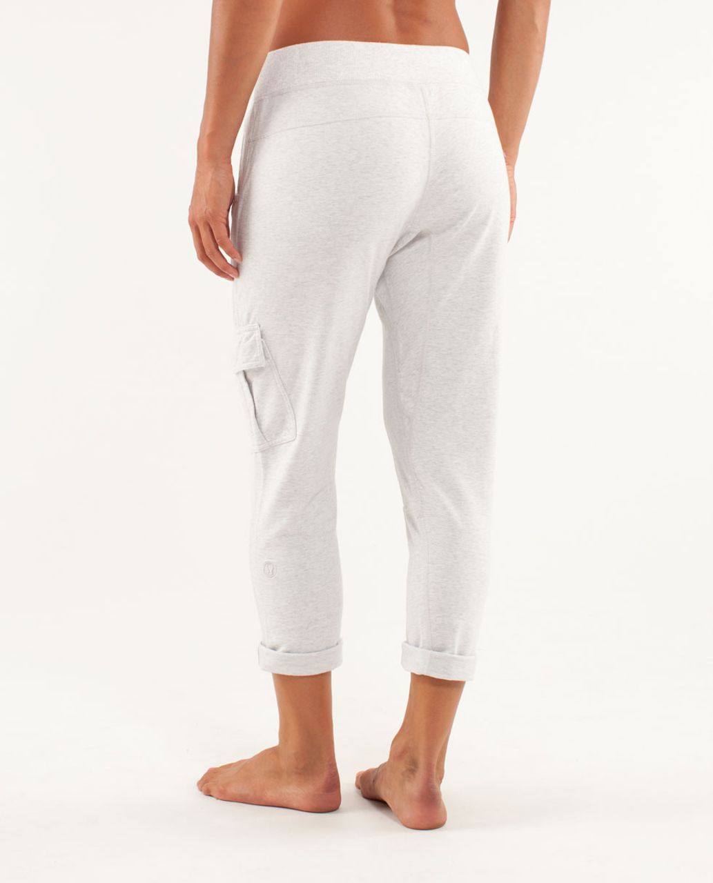 Lululemon Carry And Go Pant - Heathered White