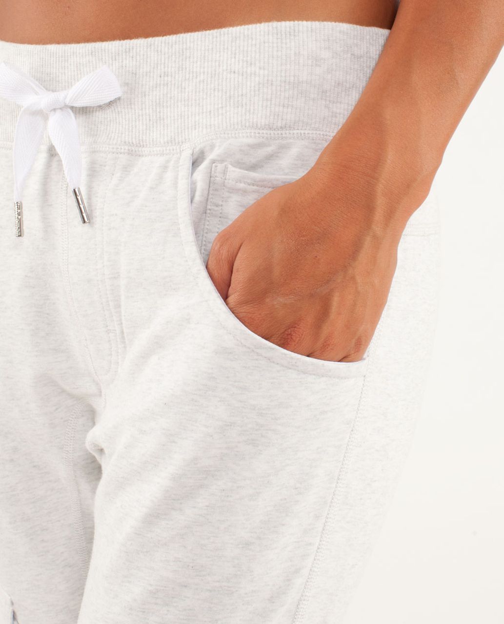 Lululemon Carry And Go Pant - Heathered White