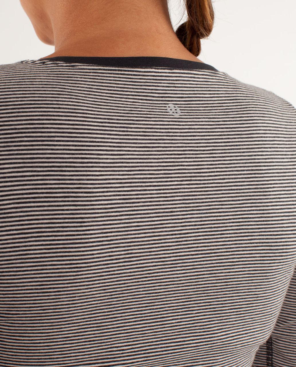 Lululemon Every Yogi Long Sleeve - Tonka Stripe Cashew / Black