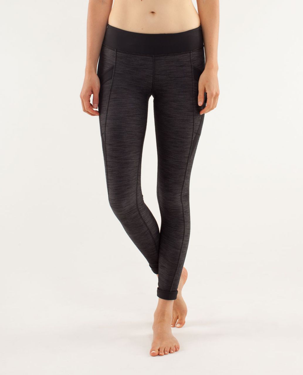 Lululemon Warrior Pant - Black Slub Denim / Black - lulu fanatics