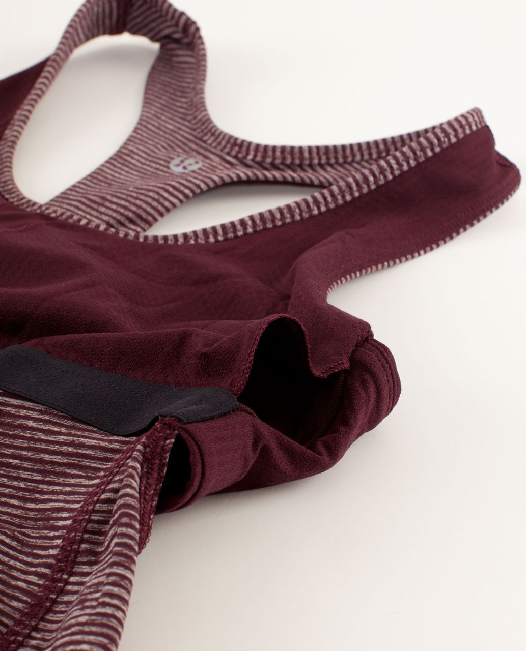 Lululemon Turbo Tank - Tonka Stripe Bordeaux Drama / Heathered Bordeaux Drama / Bordeaux Drama