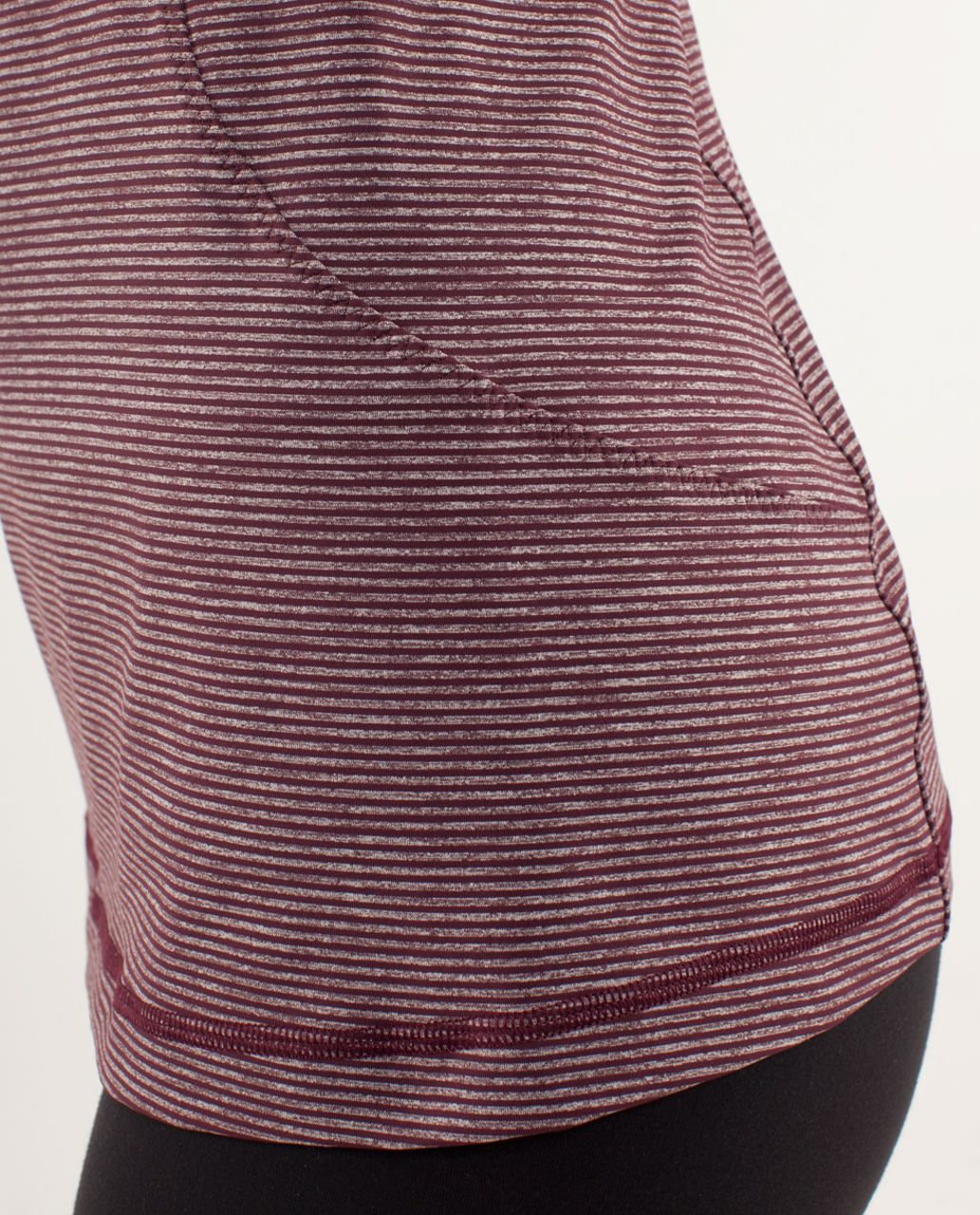 Lululemon Turbo Tank - Tonka Stripe Bordeaux Drama / Heathered Bordeaux Drama / Bordeaux Drama