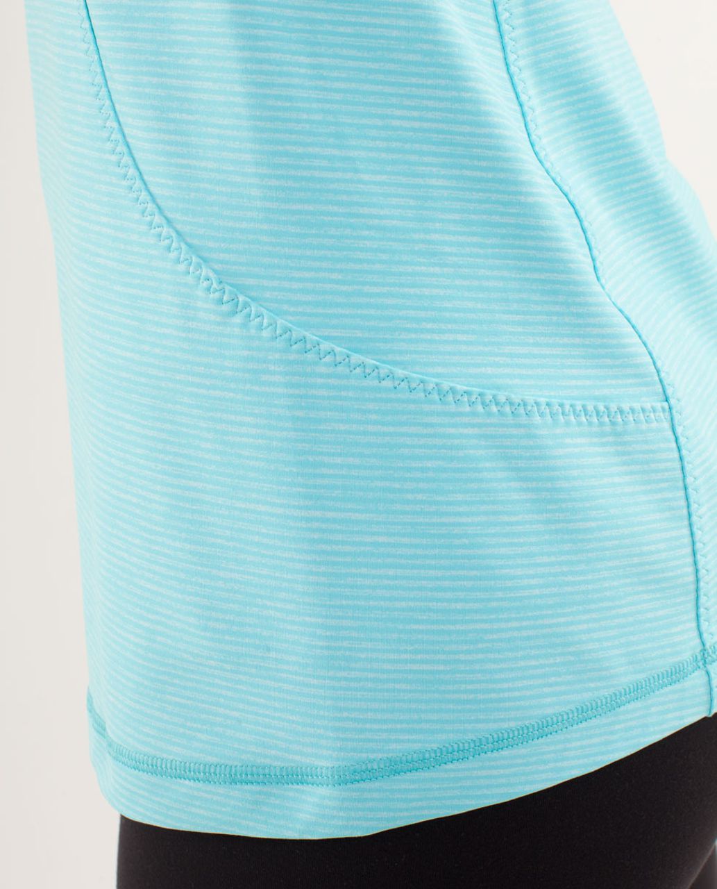 Lululemon Turbo Tank - Tonka Stripe Split Pea / Heathered Split