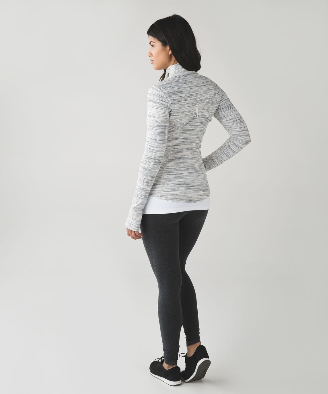 Lululemon Define Jacket - Space Dye Camo White Silver Spoon