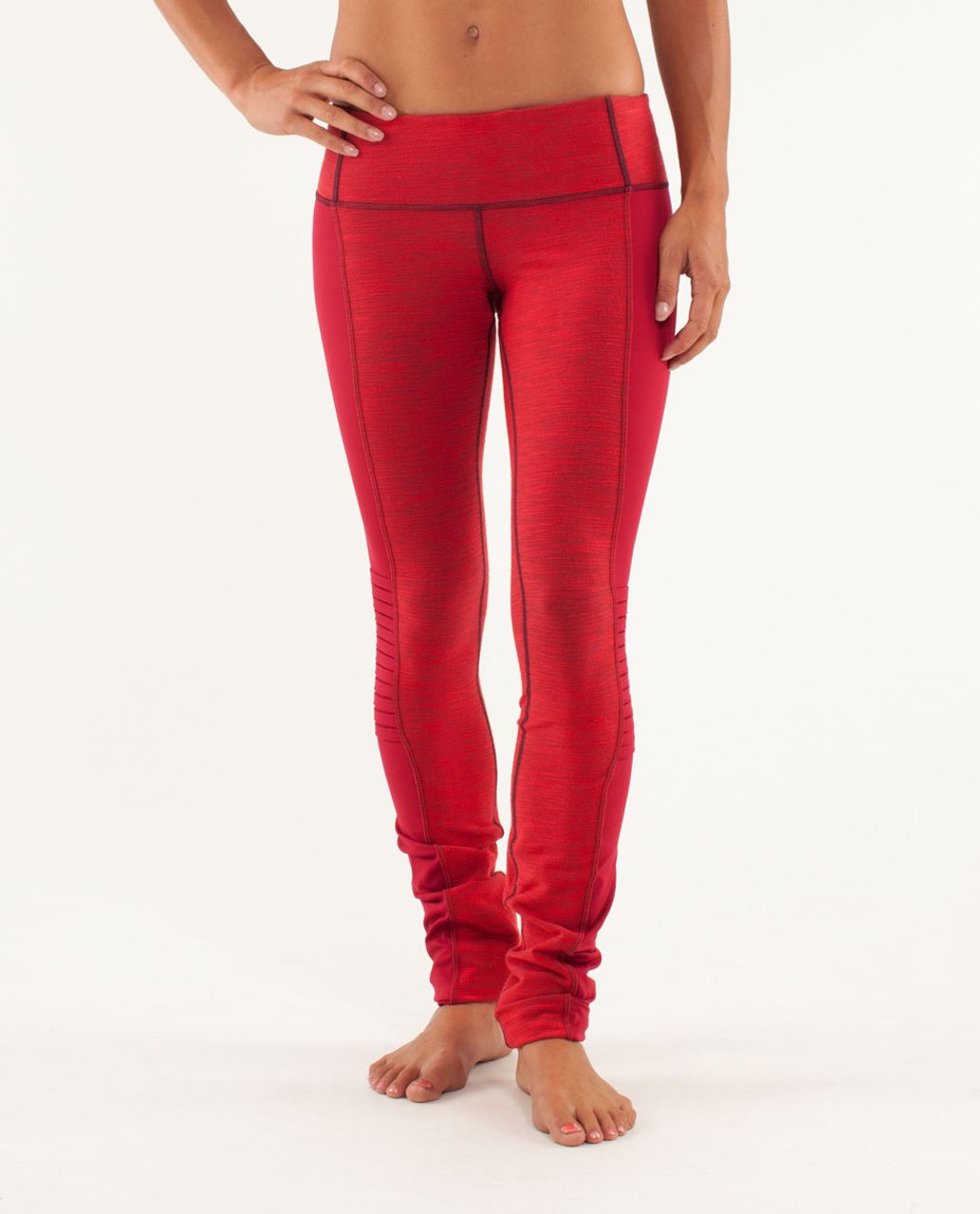 Lululemon Virtue Energy Pant - Deepest Cranberry Slub Denim