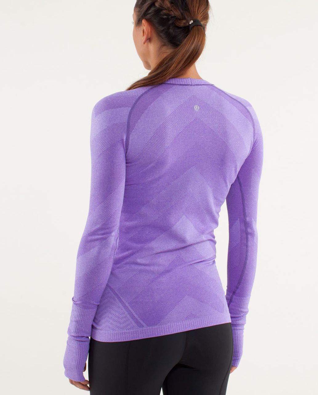 Lululemon Run:  Swiftly Tech Long Sleeve - Power Purple