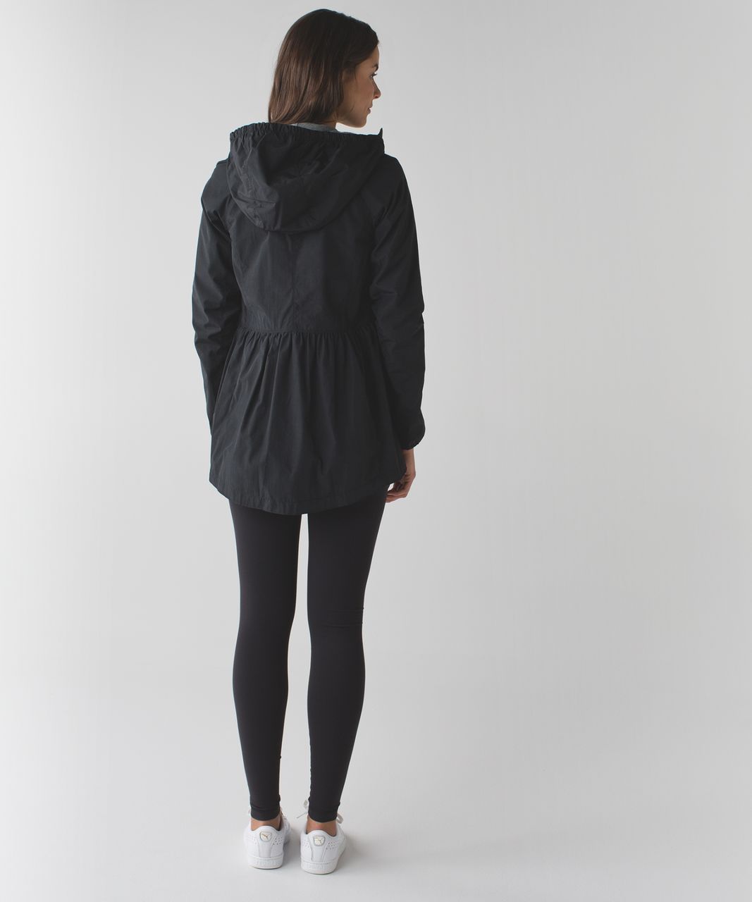 Lululemon Rain for Daze Jacket - Black / Static Mist Dark Slate Black