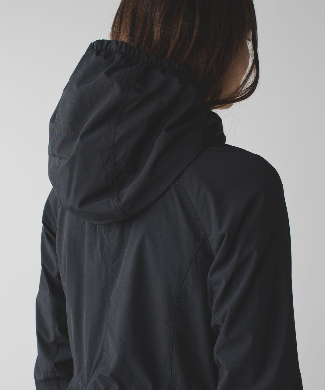 Lululemon Rain for Daze Jacket - Black / Static Mist Dark Slate Black