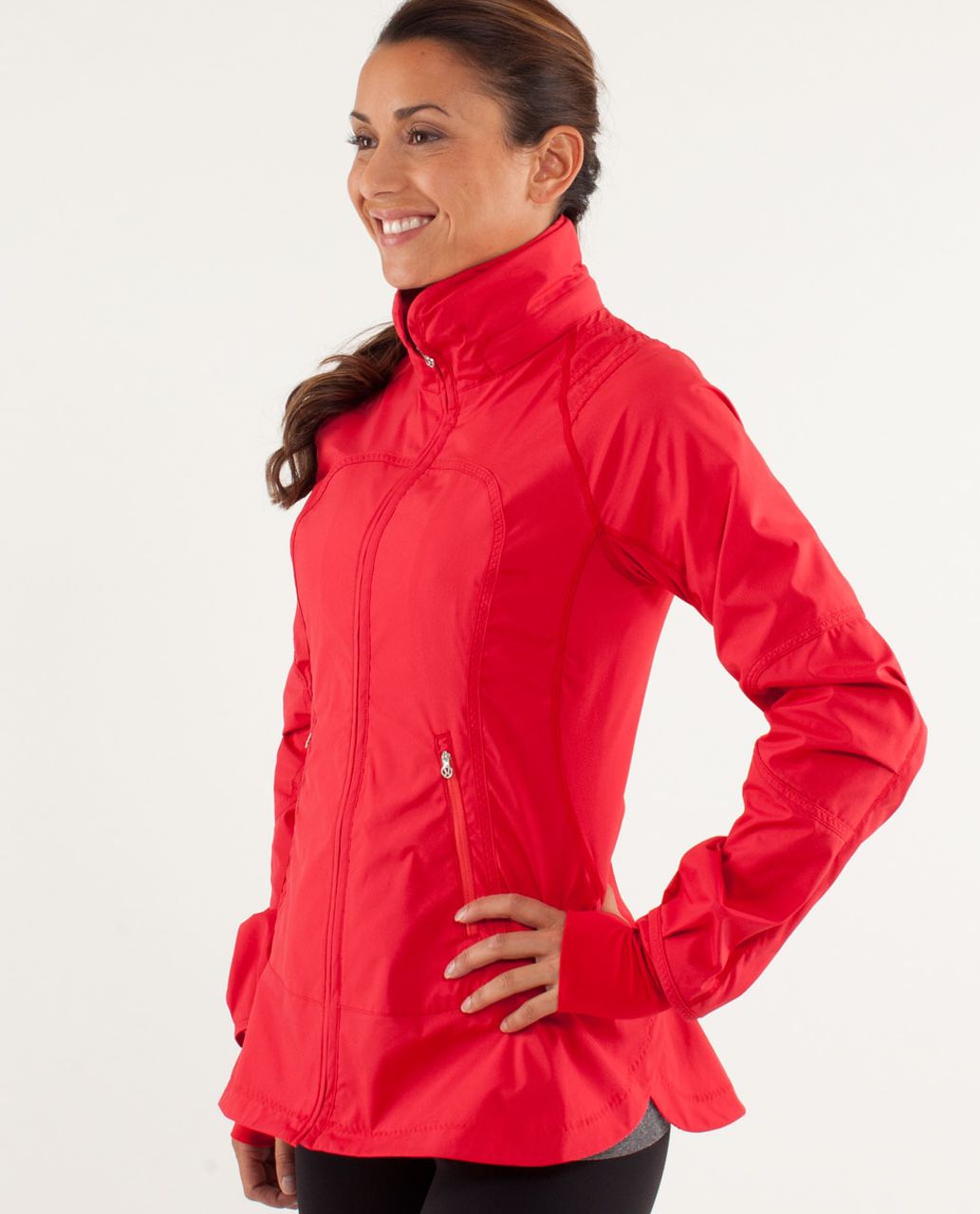 Lululemon Run:  Make A Break Jacket - Currant