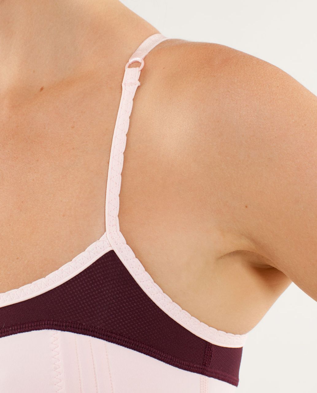 Lululemon Hot Spell Tank - Pretty Pink / Bordeaux Drama