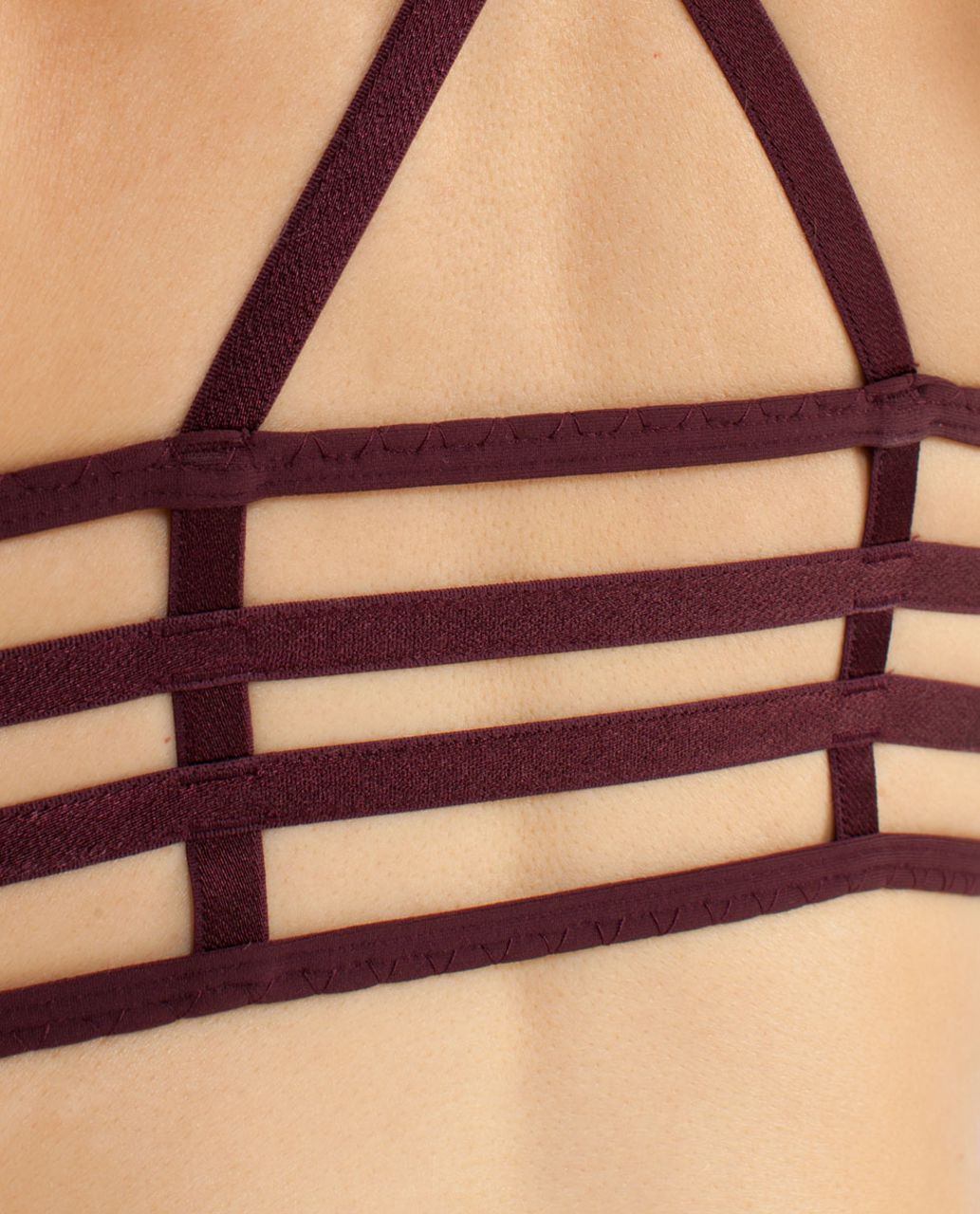 Lululemon Hot Spell Bra - Pretty Pink / Bordeaux Drama