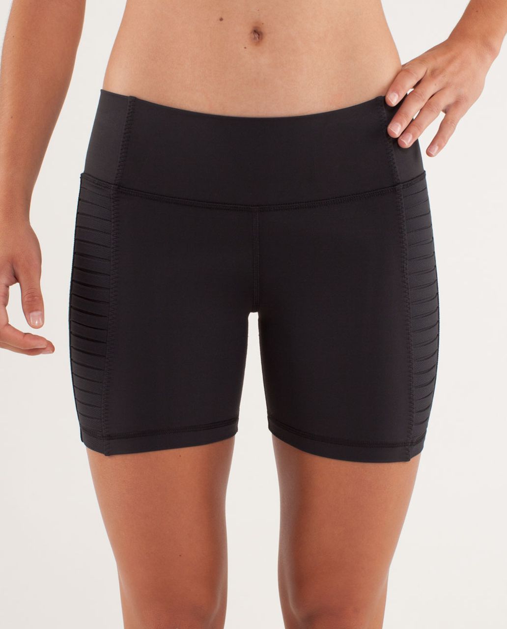 Lululemon Breath Of Fire Short - Black - lulu fanatics