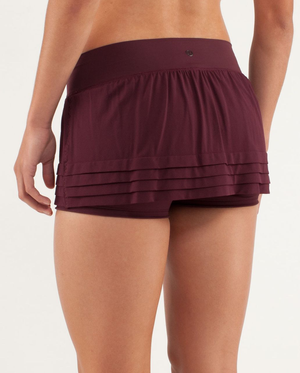 Lululemon Breath Of Fire Skirt - Bordeaux Drama