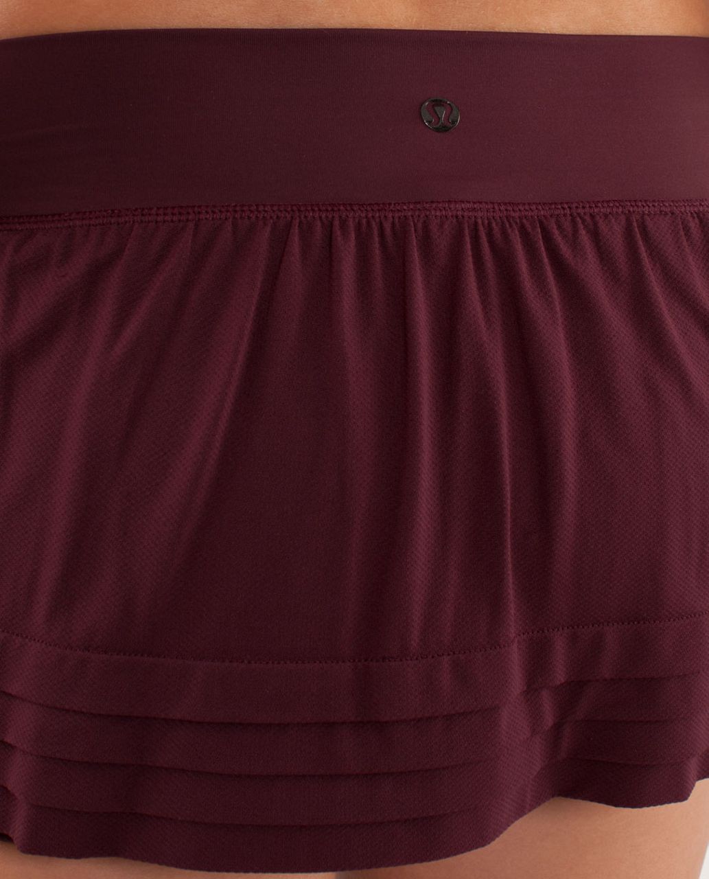 Lululemon Breath Of Fire Skirt - Bordeaux Drama - lulu fanatics