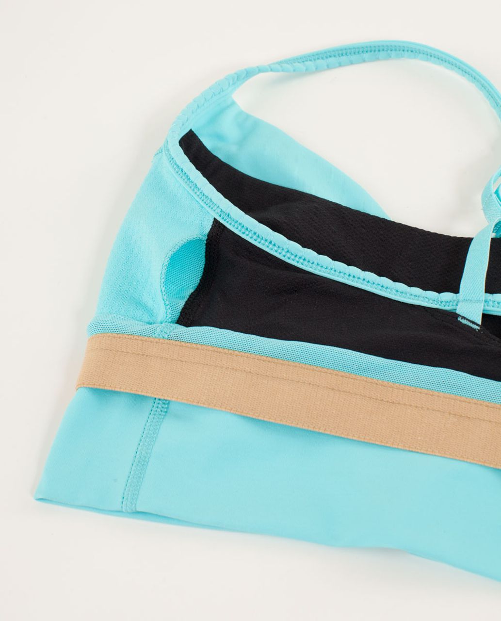 Lululemon 105 F Bra - Angel Blue / Black