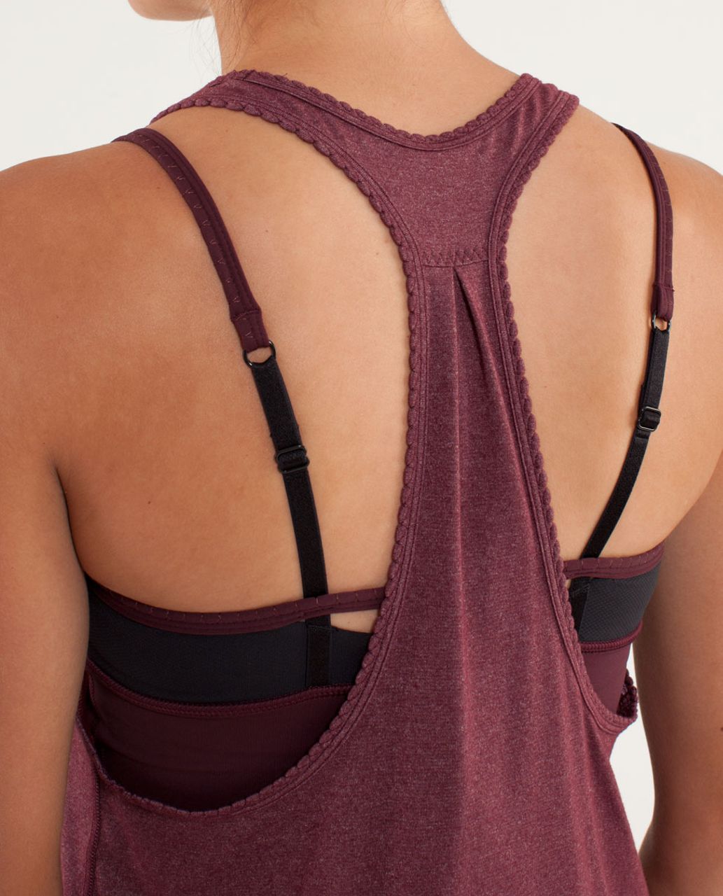 Lululemon 105 F Singlet - Bordeaux Drama