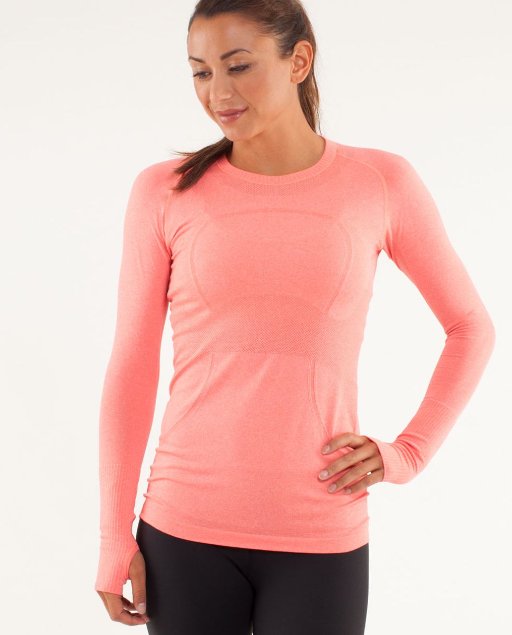 Lululemon swiftly tech long sleeve color Cassis size US 10