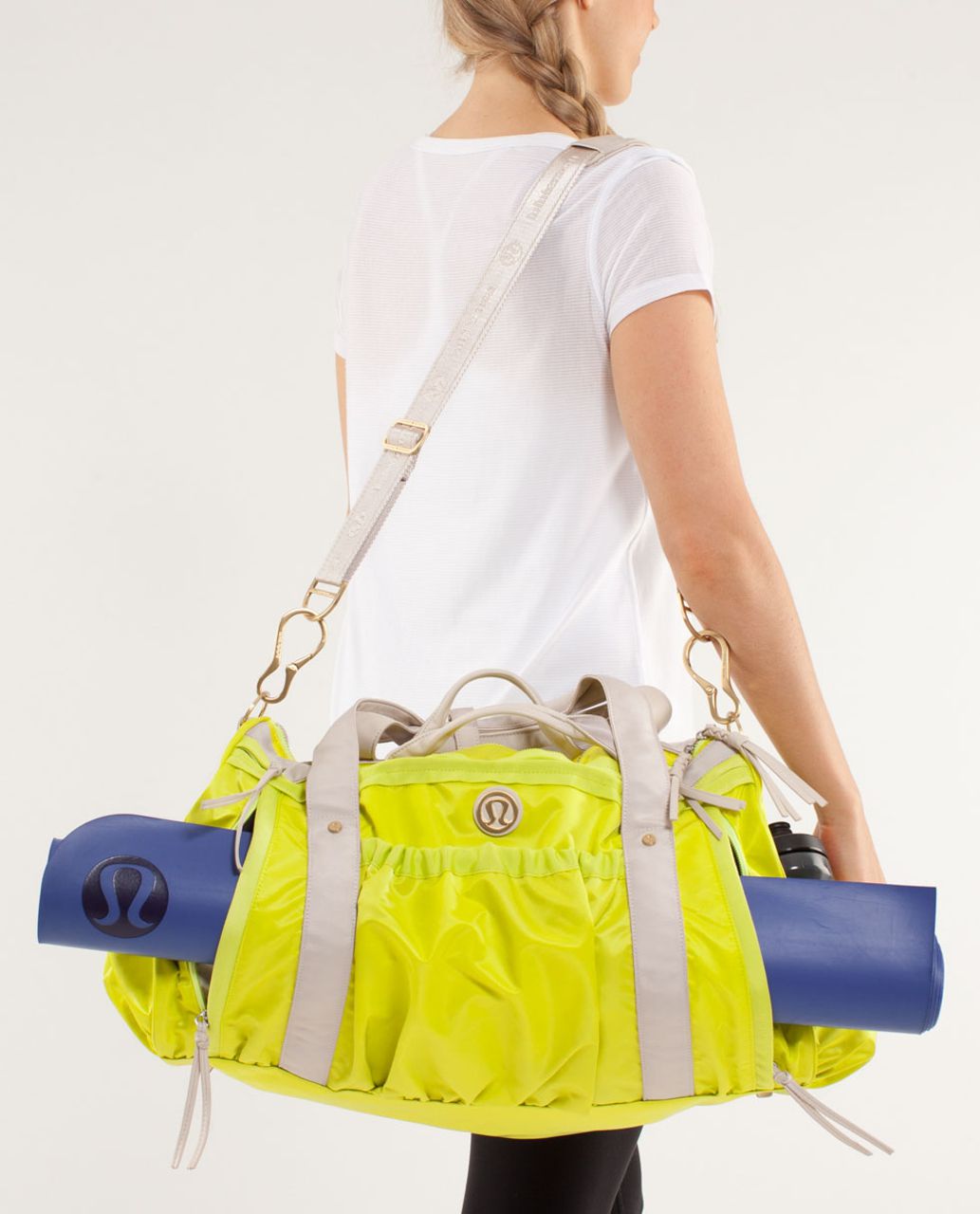 Lululemon Keep On Running Duffel - Split Pea - lulu fanatics