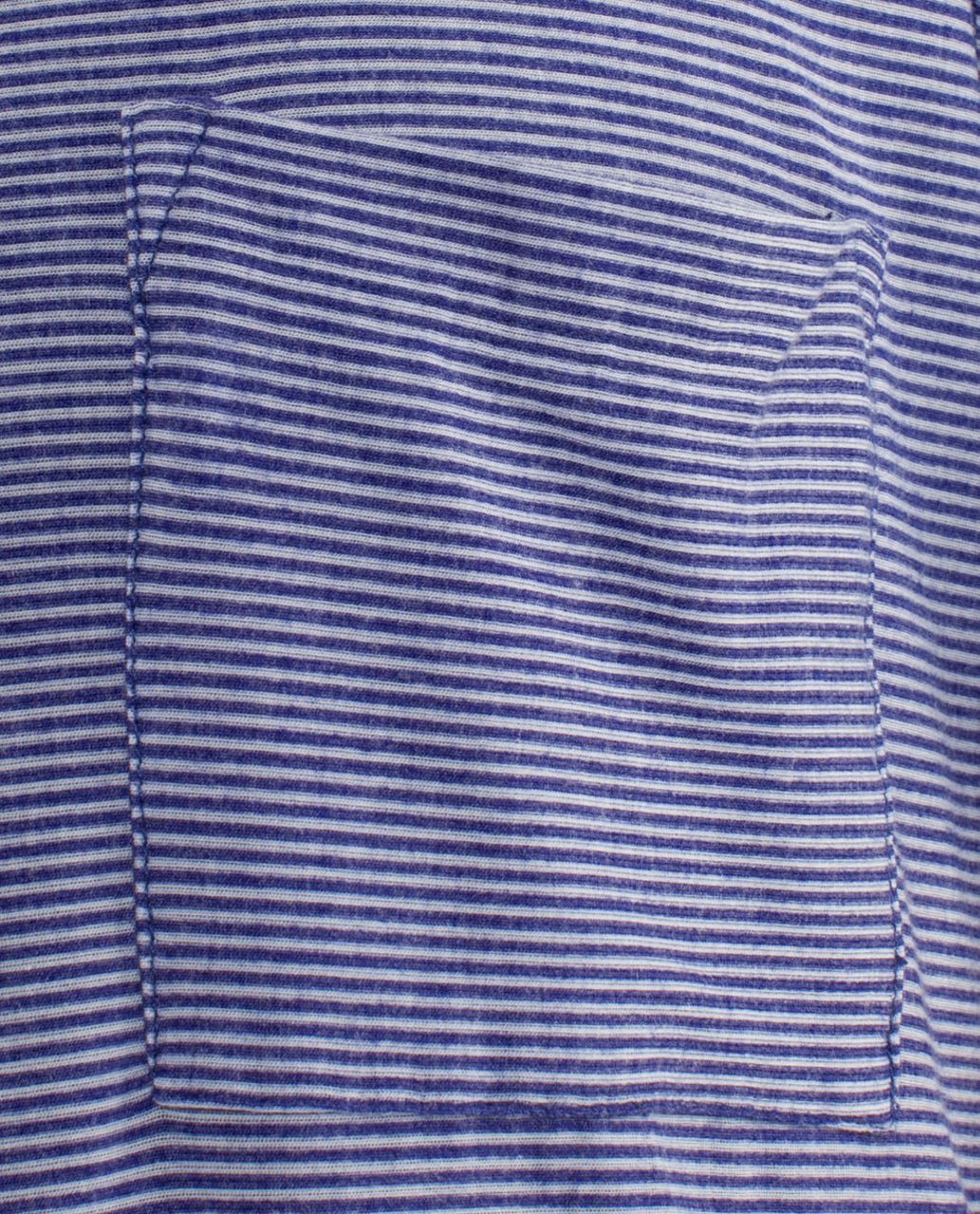 Lululemon Calm Short Sleeve Tee - Tonka Stripe Burnout Pigment Blue